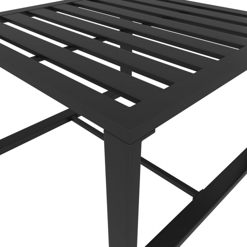 Stolik kawowy, aluminium, antracytowy