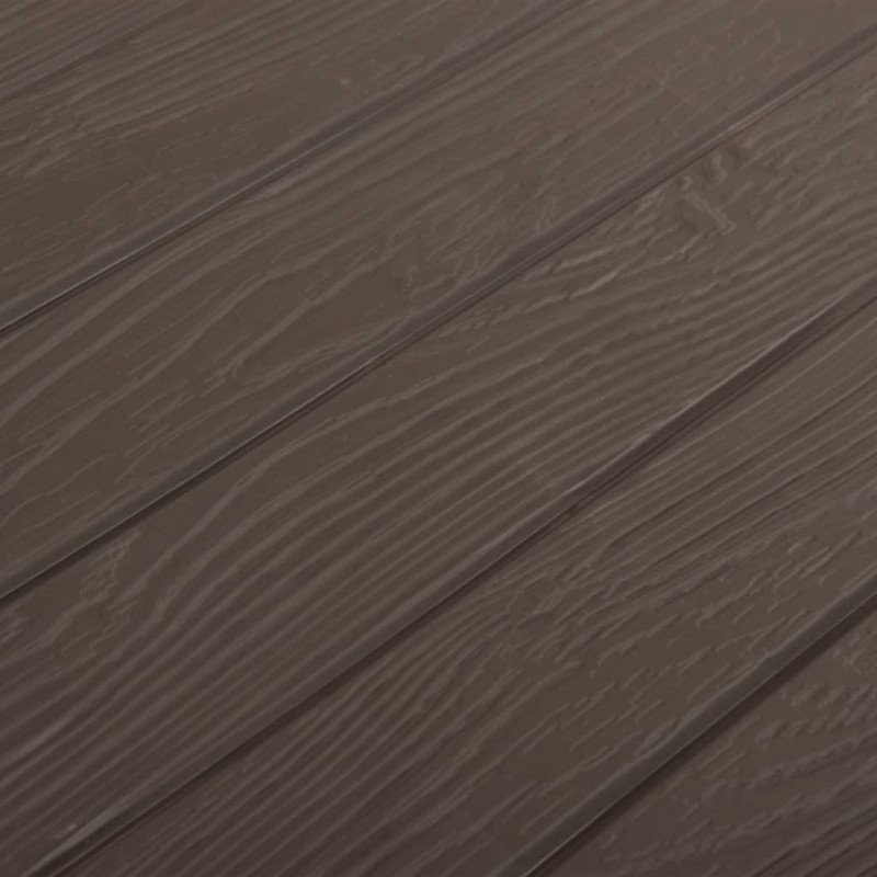 Skrzynia ogrodowa, brązowa, 116 x 44 x 55 cm