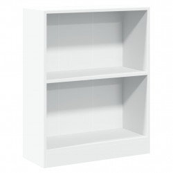 Szafka na książki, biała 60x24x76 cm, materiał drewnopochodny