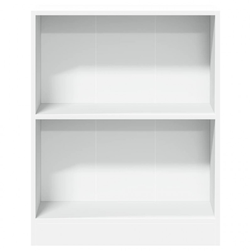 Szafka na książki, biała 60x24x76 cm, materiał drewnopochodny