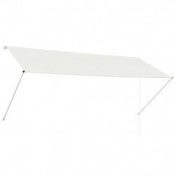 Markiza zwijana, 300 x 150 cm, kremowa