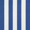 Markiza zwijana, 100 x 150 cm, biało-niebieska