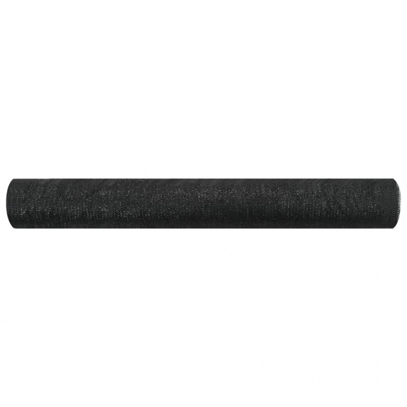Siatka cieniująca, czarna, 1x50 m, HDPE, 75 g/m²
