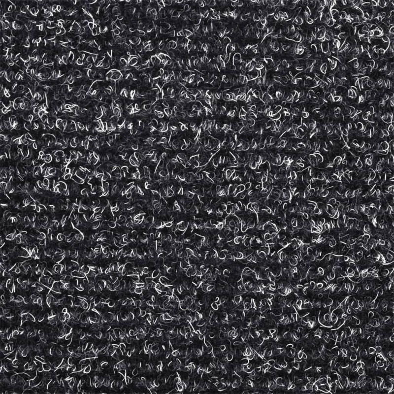 Samoprzylepne nakładki na schody, 5 szt., szare, 56x17x3 cm