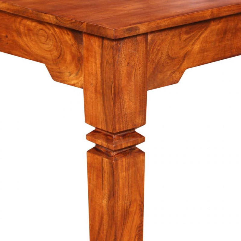 Stolik kawowy, lite drewno, 110x60x45 cm