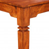 Stolik kawowy, lite drewno, 110x60x45 cm