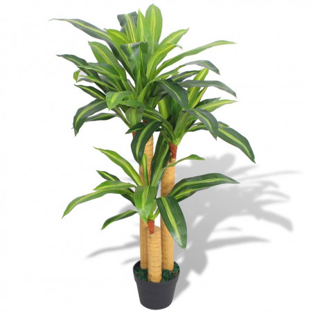 Sztuczna dracena z doniczką, 100 cm, zielona