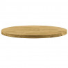 Okrągły blat do stolika z litego drewna dębowego, 44 mm, 400 mm