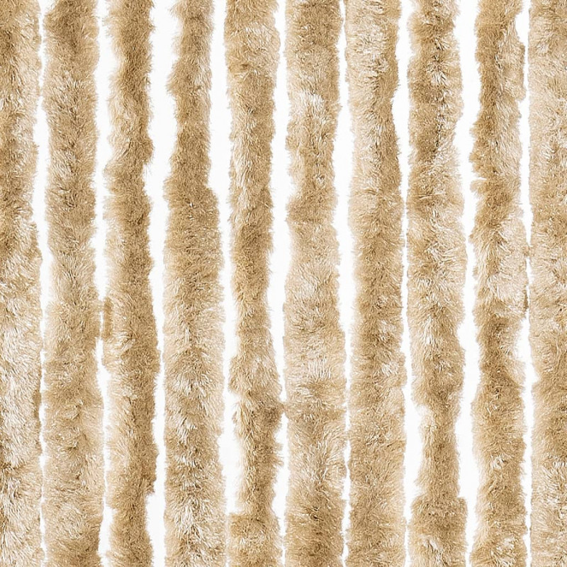 Zasłona przeciwko owadom, beżowa, 56x185 cm, szenil