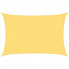 Żagiel przeciwsłoneczny, 160 g/m², beżowy, 2,5x4 m, HDPE