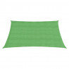 Żagiel przeciwsłoneczny, 160 g/m², jasnozielony, 2x2,5 m, HDPE