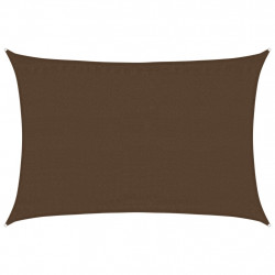 Żagiel przeciwsłoneczny, 160 g/m², brązowy, 3,5x5 m, HDPE