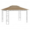 Altana, 4x3x2,7 m, kolor taupe, 160 g/m²