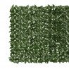 Parawan balkonowy, ciemnozielone liście, 300x150 cm