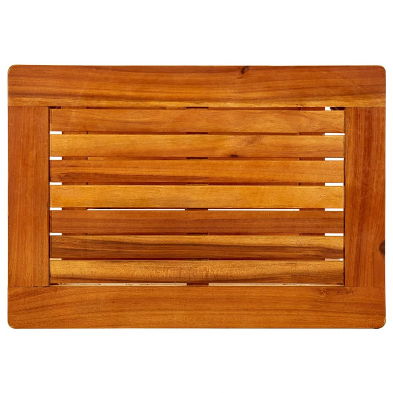 Stolik kawowy, 50x35x45 cm, lite drewno akacjowe