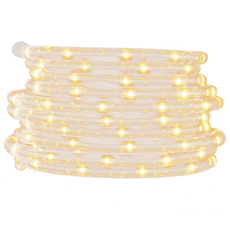 Wąż świetlny, 480 LED, ciepła biel, 20 m, PVC