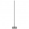 Metalowa choinka świąteczna, do dekoracji, czarna, 60 cm