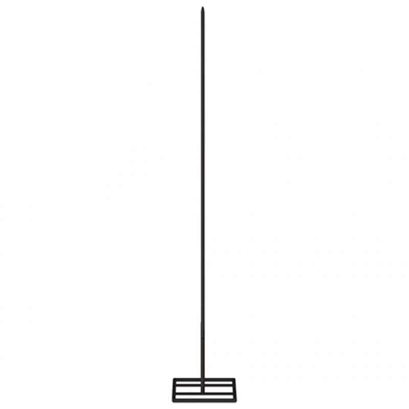 Metalowa choinka świąteczna, do dekoracji, czarna, 125 cm