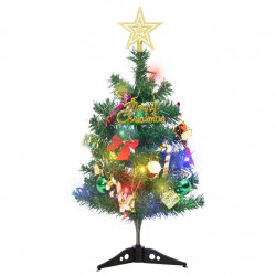 Sztuczna minichoinka z 20 lampkami LED, zielona, 45 cm