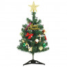 Sztuczna minichoinka z 20 lampkami LED, zielona, 45 cm