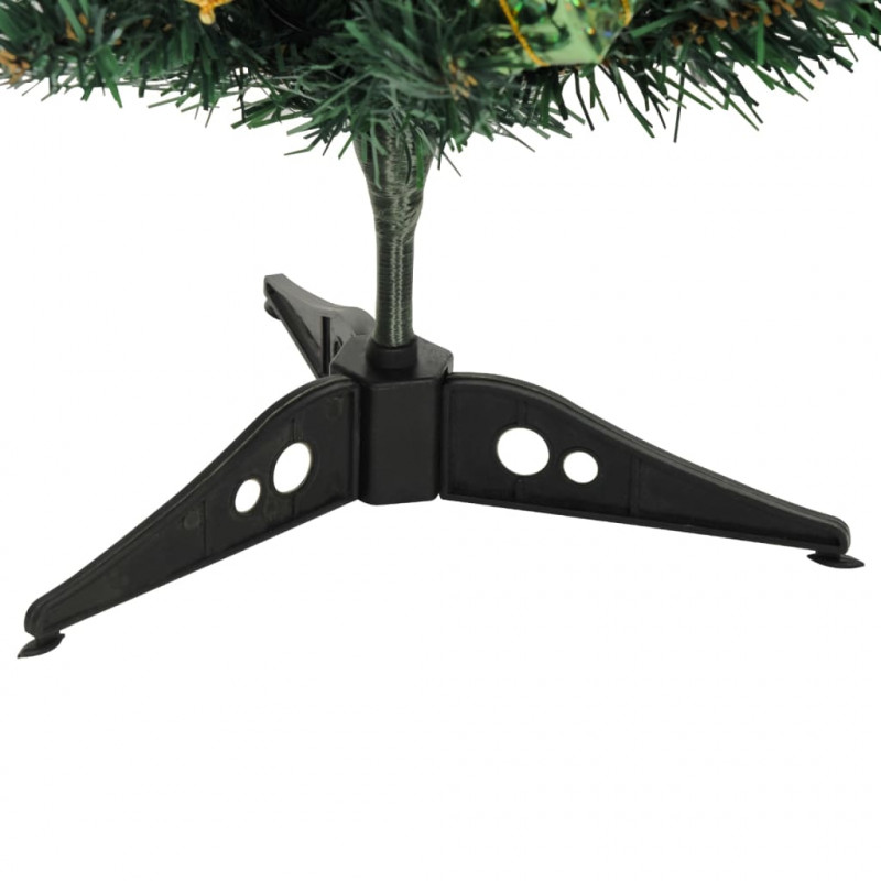 Sztuczna minichoinka z 20 lampkami LED, zielona, 45 cm