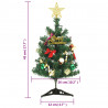 Sztuczna minichoinka z 20 lampkami LED, zielona, 45 cm