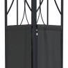 Altana z dachem, antracytowa, 300x300x270 cm, stal
