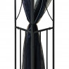 Altana ze ściankami, antracytowa, 300x300x270 cm, stal
