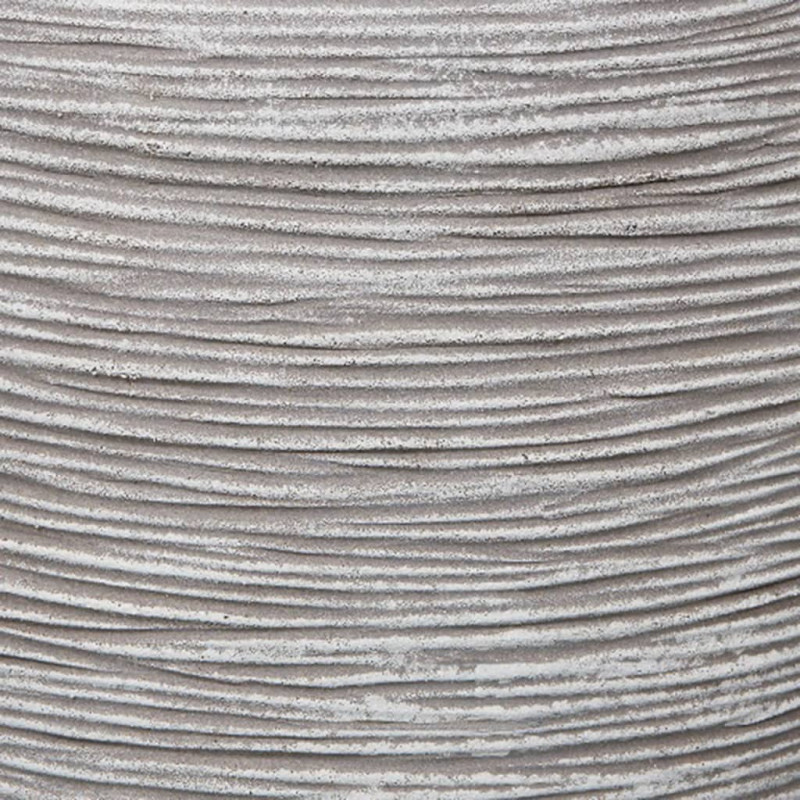 Capi Owalna donica Nature Rib, 43 x 41 cm, kość słoniowa, KOFI933