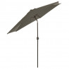 Madison Parasol ogrodowy Tenerife, 300 cm, okrągły, szary