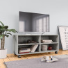 Szafka pod TV, kolor betonowy szary, 90x35x35 cm