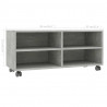 Szafka pod TV, kolor betonowy szary, 90x35x35 cm