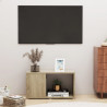 Szafka pod TV, dąb sonoma, 60x24x32 cm, materiał drewnopochodny