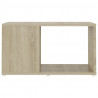 Szafka pod TV, dąb sonoma, 60x24x32 cm, materiał drewnopochodny
