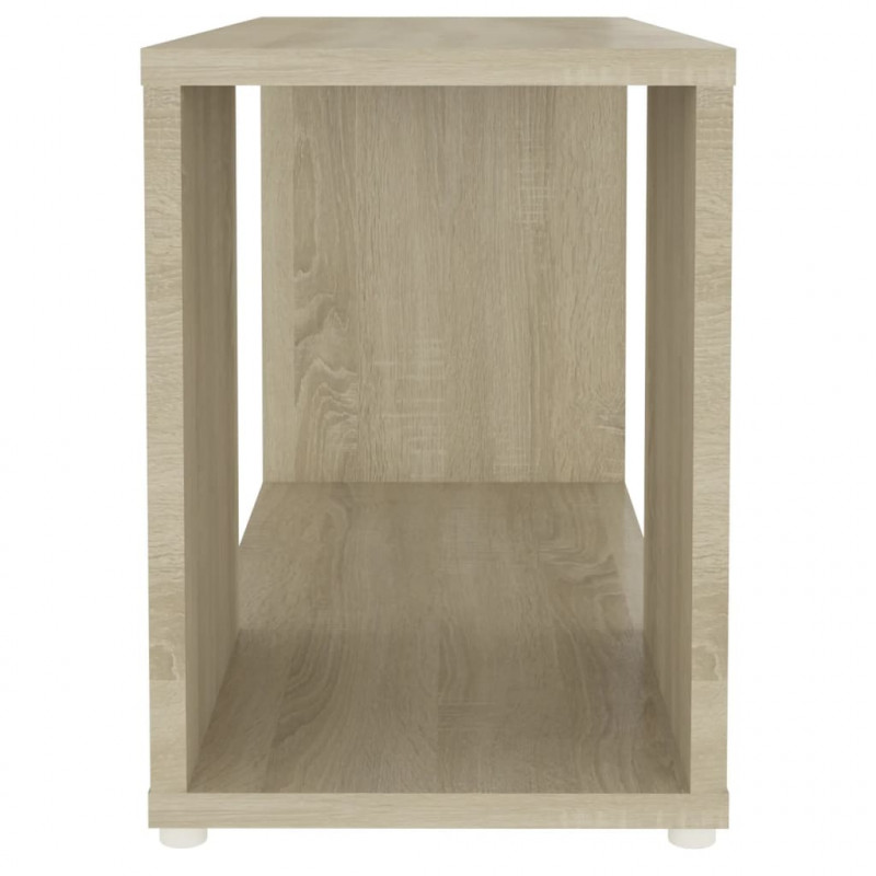 Szafka pod TV, dąb sonoma, 60x24x32 cm, materiał drewnopochodny
