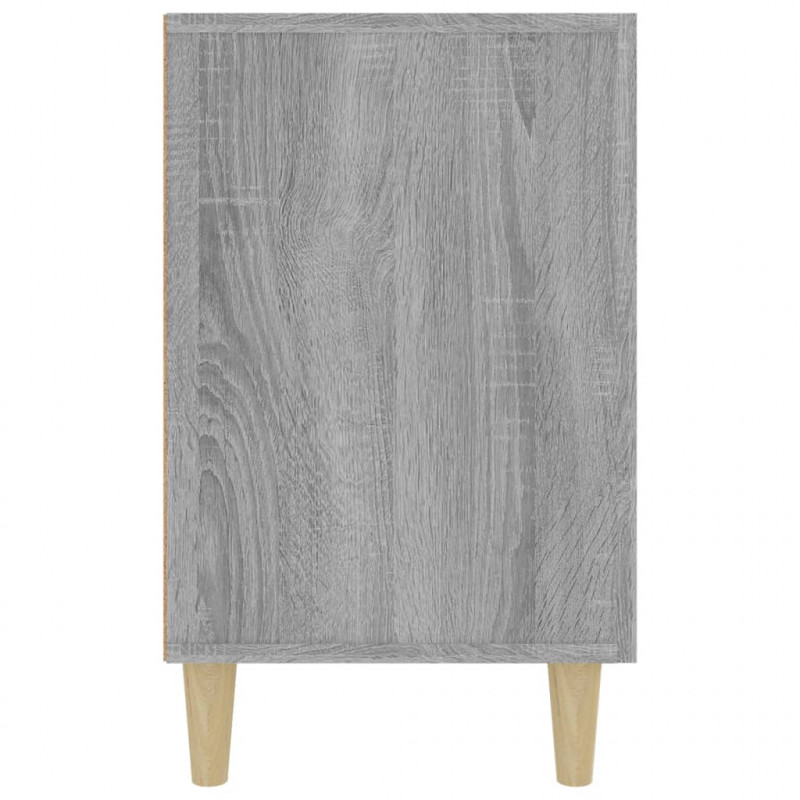 Komoda, szary dąb sonoma, 100x36x60 cm, materiał drewnopochodny