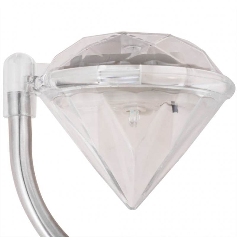 Lampki solarne ogrodowe LED 6 szt, 9x7,8x29,5 cm