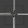 Profesjonalny, składany namiot imprezowy, 3 x 3 m, aluminiowy