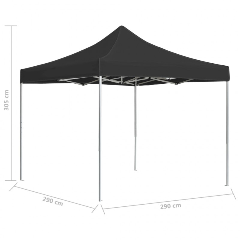 Profesjonalny, składany namiot imprezowy, 3 x 3 m, aluminiowy