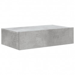 Szafka telewizyjna z LED, szarość betonu, 60x35x15,5 cm
