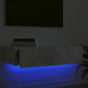 Szafka telewizyjna z LED, szarość betonu, 60x35x15,5 cm