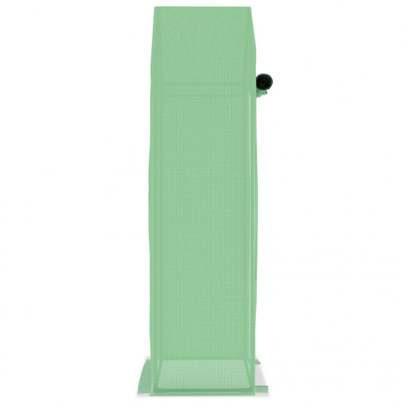 Szklarnia ogrodowa, stalowa konstrukcja, 0,5 m², 1x0,5x1,9 m