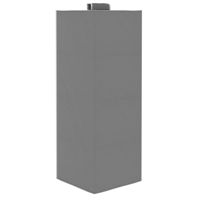 Wiszące organizery do szafy, 2 szt., z 4 półkami, tkanina