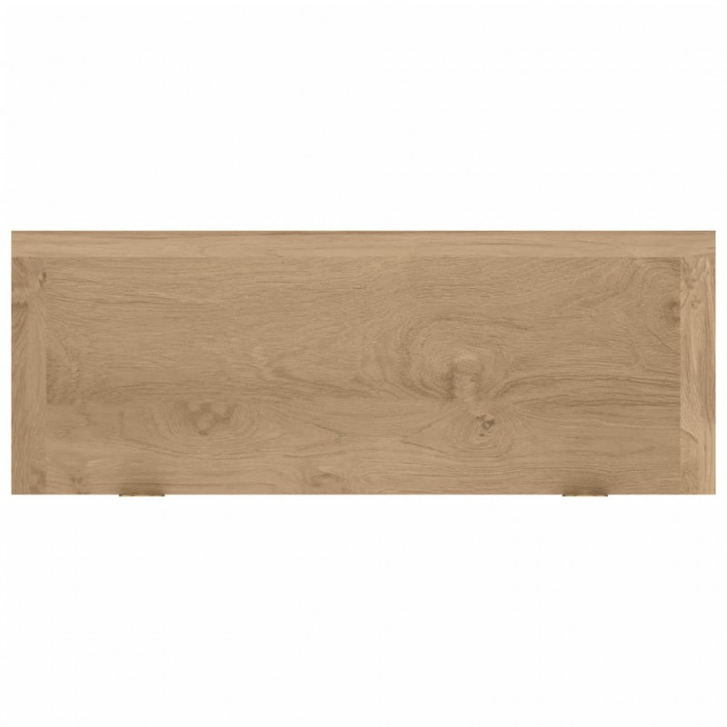 Półki ścienne, 2 szt., 40x15x4 cm, lite drewno tekowe