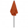 Parasol plażowy, terakota, 180x120 cm