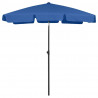 Parasol plażowy, niebieski, 180x120 cm