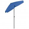 Parasol plażowy, niebieski, 180x120 cm