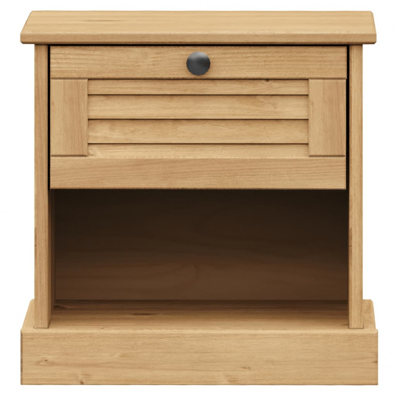 Szafka nocna VIGO, 42x35x40 cm, lite drewno sosnowe