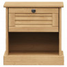 Szafka nocna VIGO, 42x35x40 cm, lite drewno sosnowe