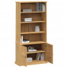 Biblioteczka VIGO, 85x35x170 cm, lite drewno sosnowe